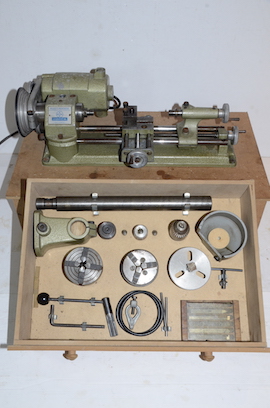 main view emco unimat selecta SL lathe for sale