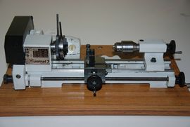 main view emco unimat 3 4  lathe for sale