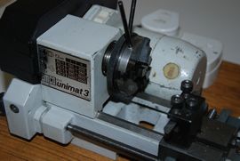 chuck view emco unimat 3 4  lathe for sale