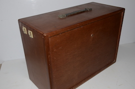 main Union wooden engineers cabinet box  for sale