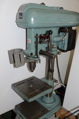 side Fobco 13mm bench mounted pillar drill for sale