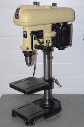 left Fobco bench mounted pillar drill for sale