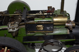 cylinder 1" vintage Fowler Showmans old live steam engine for sale