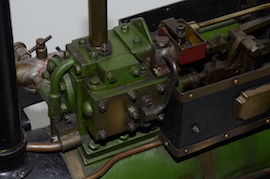 valve 1" vintage Fowler Showmans old live steam engine for sale