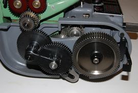 gear view myford super 7 gearbox for sale