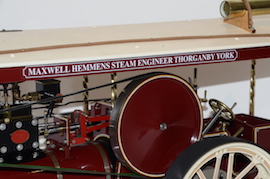 canopy Maxwell Hemmens 1" Burrell Showmans live steam traction engine for sale