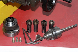 collets Hobbymat BFE65 milling machine for sale