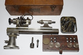 front view ime watchmakers lathe for sale