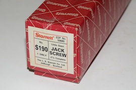 box view starret jack screw S190 S191 for sale