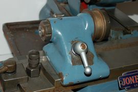 Jones Shipman 520 miniature cylindrical grinder for sale left view