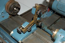 Jones Shipman 520 miniature cylindrical grinder for sale steady view