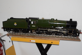 right 5" LMS Jubilee Galatea live steam loco kingscale for sale