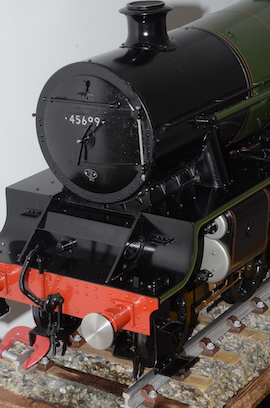 smokebox 5" LMS Jubilee Galatea live steam loco kingscale for sale