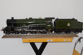 left 5" LMS Jubilee Galatea live steam loco kingscale for sale