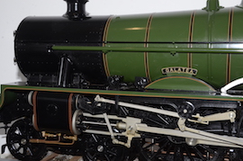 plate 5" LMS Jubilee Galatea live steam loco kingscale for sale