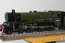 5" LMS Jubilee Galatea live steam loco kingscale for sale