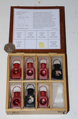 GWR 7.25" gauge live steam locomotive lamps 1366 pannier tank loco for sale