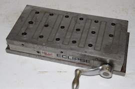 Eclipse magnetic chuck milling plates for sale