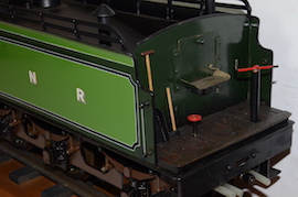 main LBSC Maisie 4-4-2 3.5" Atlantic live steam tender loco for sale