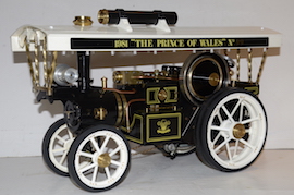 main view Markie 1" Showmans live steam traction engine Price of Wales for sale