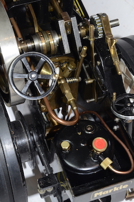 main view Markie 1" Showmans live steam traction engine Price of Wales for sale
