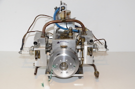 end view Mastiff ic gas petrol engine by L.C.Mason horizontally apposed 4 cylinder hemmingway for sale