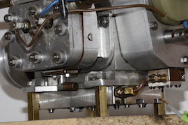 top view Mastiff ic gas petrol engine by L.C.Mason horizontally apposed 4 cylinder hemmingway for sale
