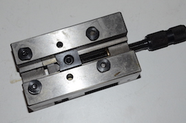 main view Myford machine vice milling machine for sale