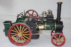 main Minnie live steam traction engine 1 inch  for sale