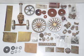 1" Minnie LC Mason live steam traction engine Reeves kit castings for sale