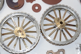 wheels2 1" Minnie LC Mason live steam traction engine Reeves kit castings for sale