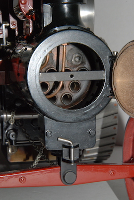 smokebox view Minnie live steam traction engine 1 inch  for sale