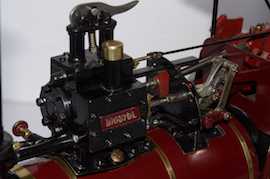 tred view Minnie live steam traction engine 1 inch  for sale