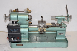 main Pultra 17/70 precision lathe variable speed for sale 1770 10mm collets PTA