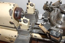 Pultra 17/70 capstan lathe for sale spindle view