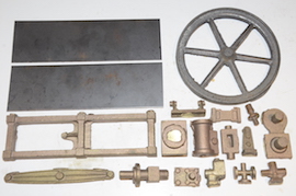 Reeves Lady Stephanie Beam live steam engine castings for sale
