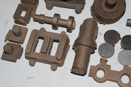 crank view Reeves Marcher Bertinat live steam engine castings for sale