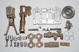 Reeves Warrior MK2 Bertinat live steam engine castings for sale