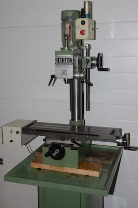 main Rishton milling machine Myford for sale