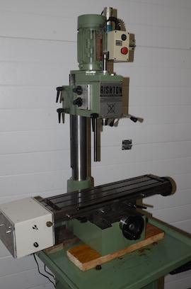 head Rishton milling machine Myford for sale