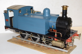 main view Rob Roy 3.5" live steam loco engine for sale. Martin Evan 060 Caledonian