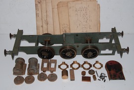main view rob roy martin evans tank loco live steam locomotive for sale