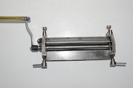 Sheet George Thomas metal rollers for steam model engineer for sale