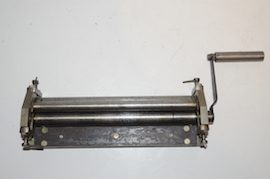 Sheet George Thomas metal rollers for steam model engineer for sale