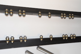 top 5" & 7.25" 7 1/4" rolling road track for live steam locomotive for sale 