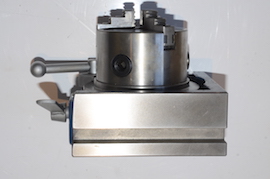 side3 Vertex 4" 100mm rapid indexer VS1-4 rotary table 3 jaw chuck tailstock milling machine for sale