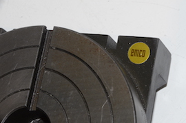 badge Emco 6" 150mm rotary table dividing milling machine for sale
