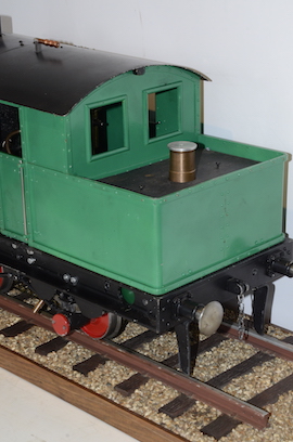 main 5" gauge Sentinal 0-4-0 live steam loco for sale