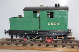 main 5" gauge Sentinal 0-4-0 live steam loco for sale