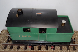 main 5" gauge Sentinal 0-4-0 live steam loco for sale